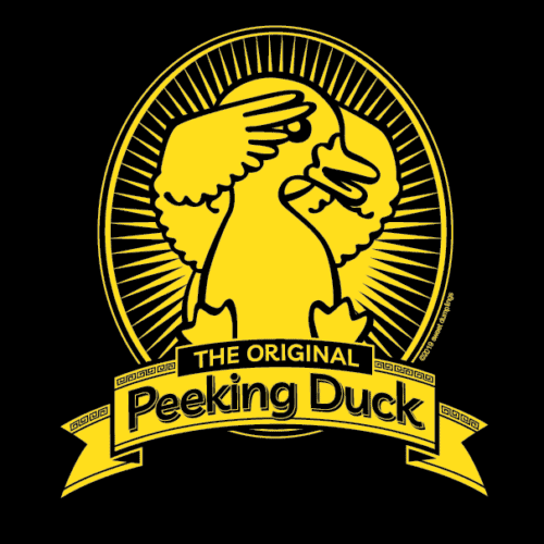 PEEKING DUCK
