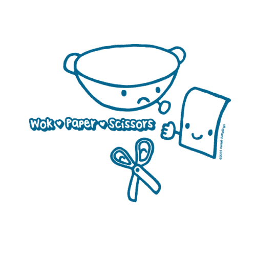 WOK PAPER SCISSORS